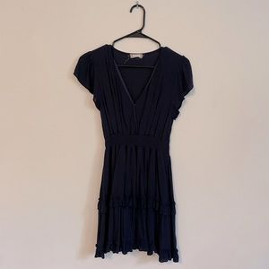 Altar’d State Blue Ruffle Dress